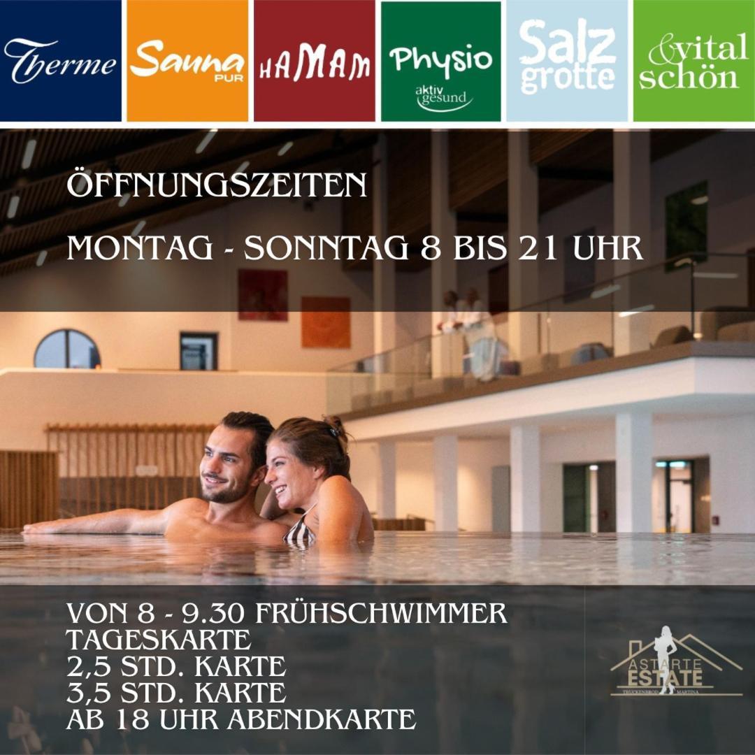 Fewo 20 - Appartement Im Rottalblick - Youngmodern Wohnen Mit Bademantelgang Zur Therme, Tv, Balkon Und Persoenlichem Gaesteempfang Von Astarte Estate Bad Griesbach im Rottal Exterior foto